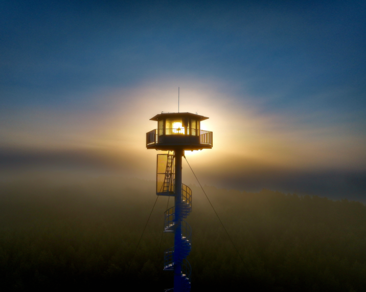 Dostrzegalnia ppoż. (Fot. Wiesław Płachciński)